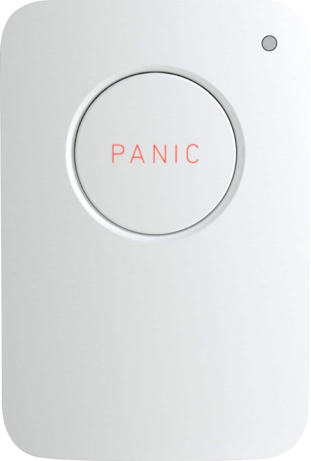 Front. SimpliSafe - Panic Button - White.
