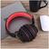 Alt View 15. MPOW - X3.0 Wireless Over-the-Ear Headphones - Red.