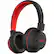 Left. MPOW - X3.0 Wireless Over-the-Ear Headphones - Red.
