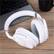 Alt View 14. MPOW - X4.0 Wireless Noise Cancelling Over-the-Ear Headphones - White.