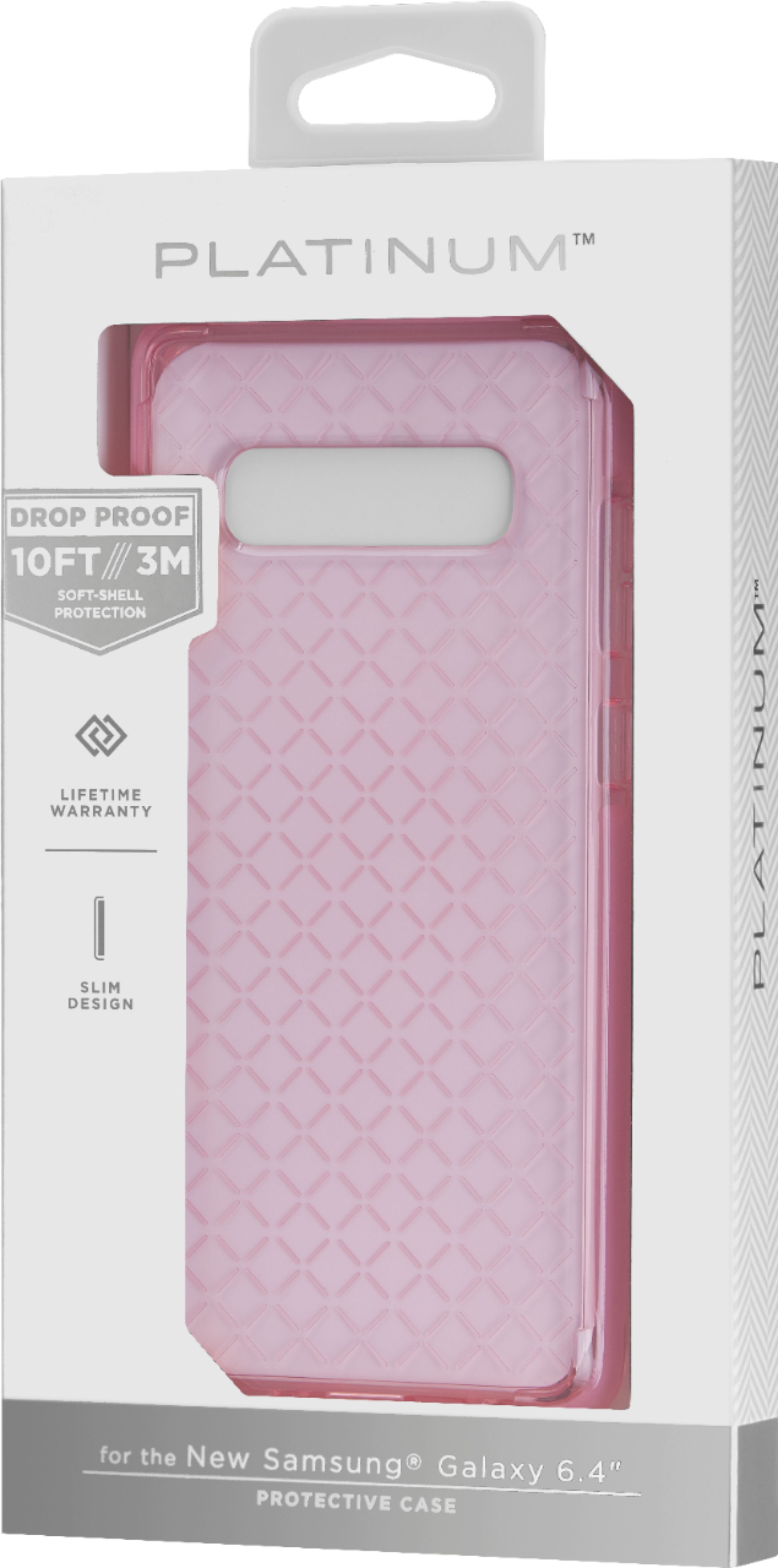 Best Buy: Platinum™ Protective Case for Samsung Galaxy S10+ Transparent ...