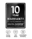 10 YEAR WARRANTY ON THE COMPRESSOR 10 YEAR ENERGY SAVINGS LESS NOISE DURABILITY