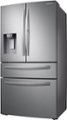 Left Zoom. Samsung - 28  cu. ft. 4-Door French Door Refrigerator with FlexZone™ Drawer - Stainless steel.
