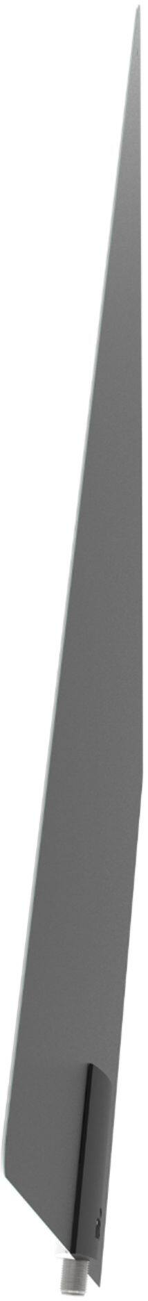 Alt View 12. Mohu - Leaf Supreme Pro Indoor Amplified HDTV Antenna 65-Mile Range - Black/White.