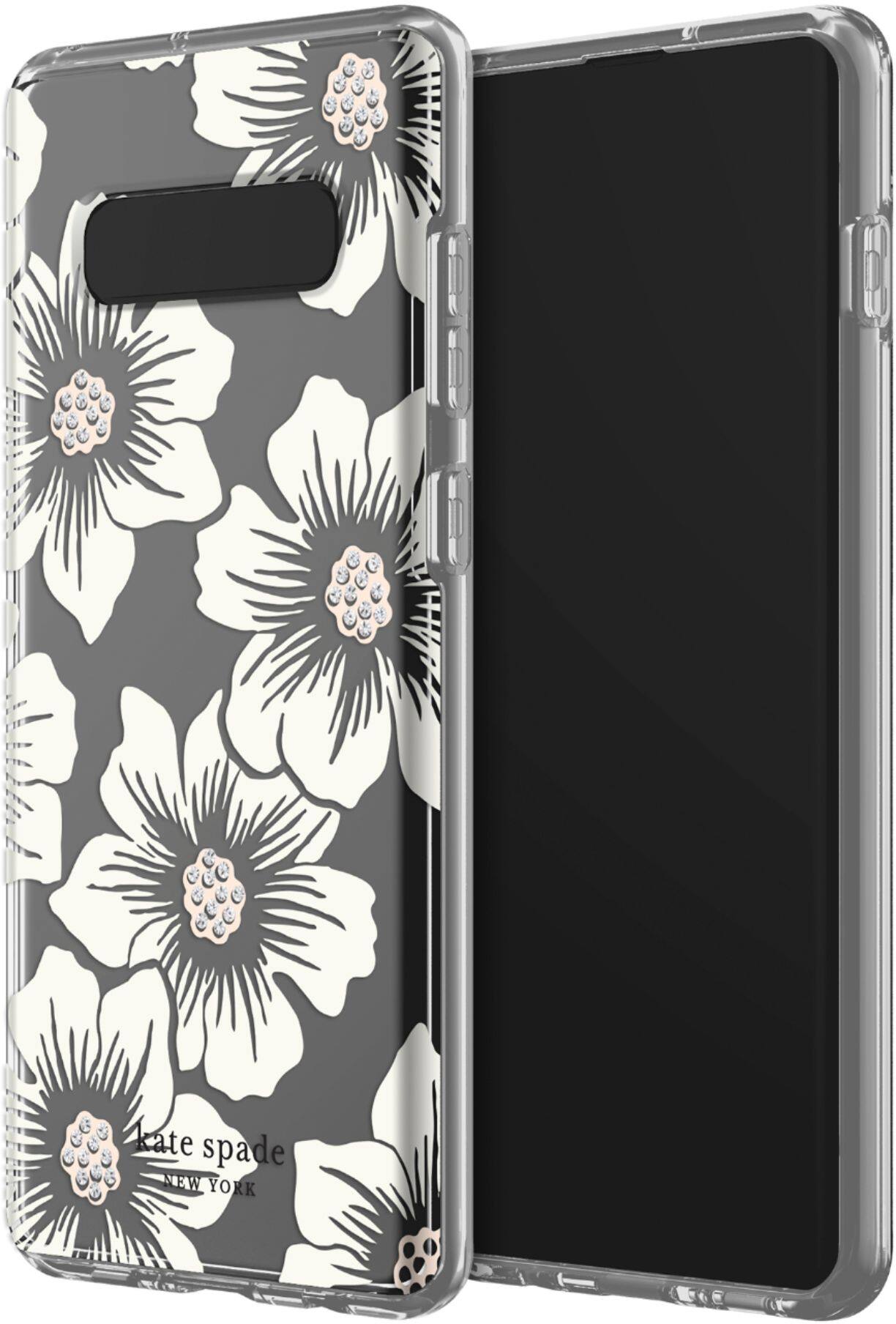 Alt View 11. kate spade new york - Protective Hardshell Case for Samsung Galaxy S10+ - Hollyhock Floral.