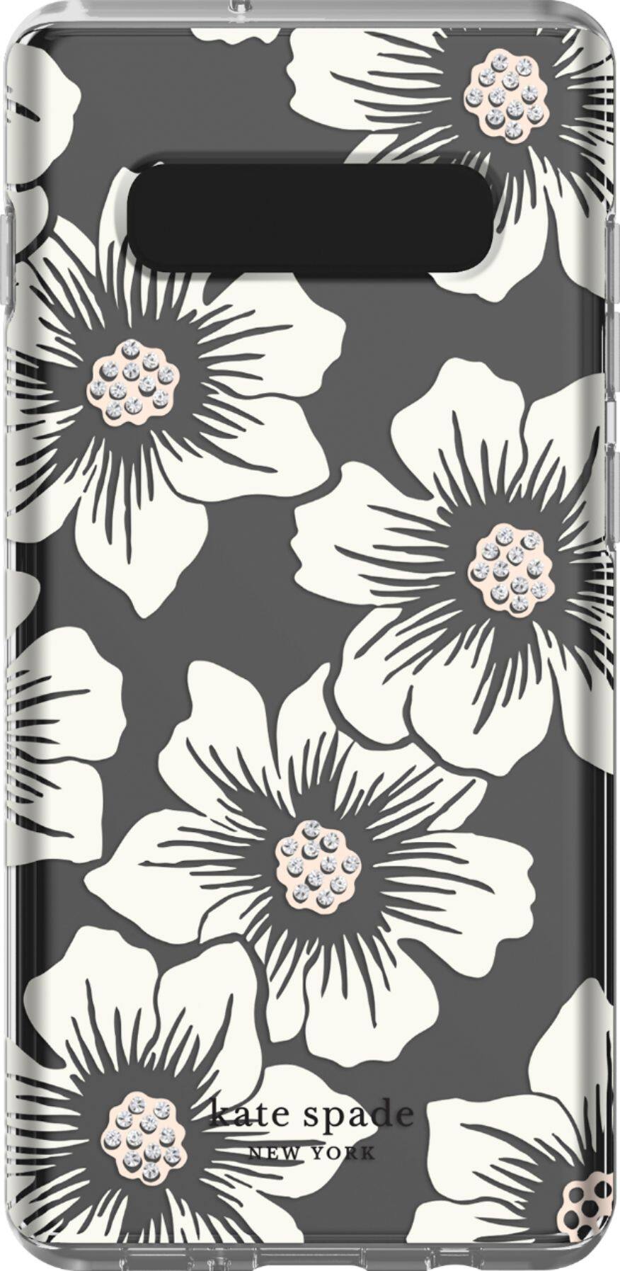 Alt View 1. kate spade new york - Protective Hardshell Case for Samsung Galaxy S10+ - Hollyhock Floral.