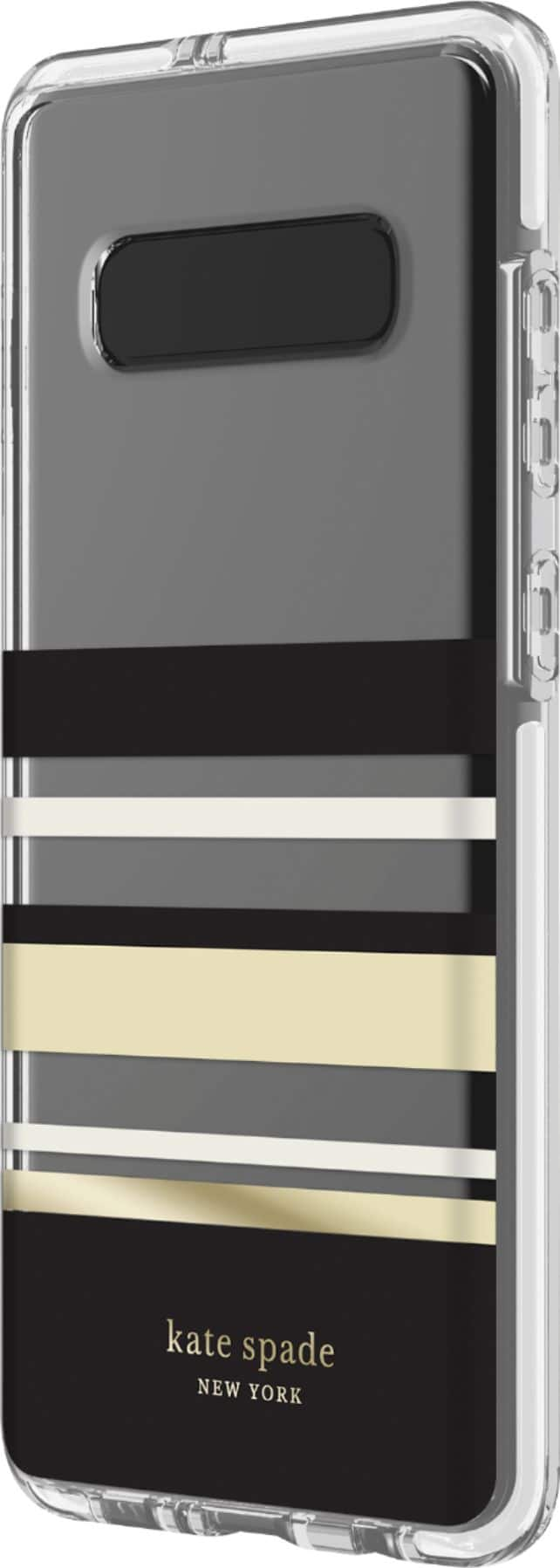 Best Buy: kate spade new york Defensive Hardshell Case for Samsung Galaxy  S10+ Park Stripe Black KSSA-055-PSTRB