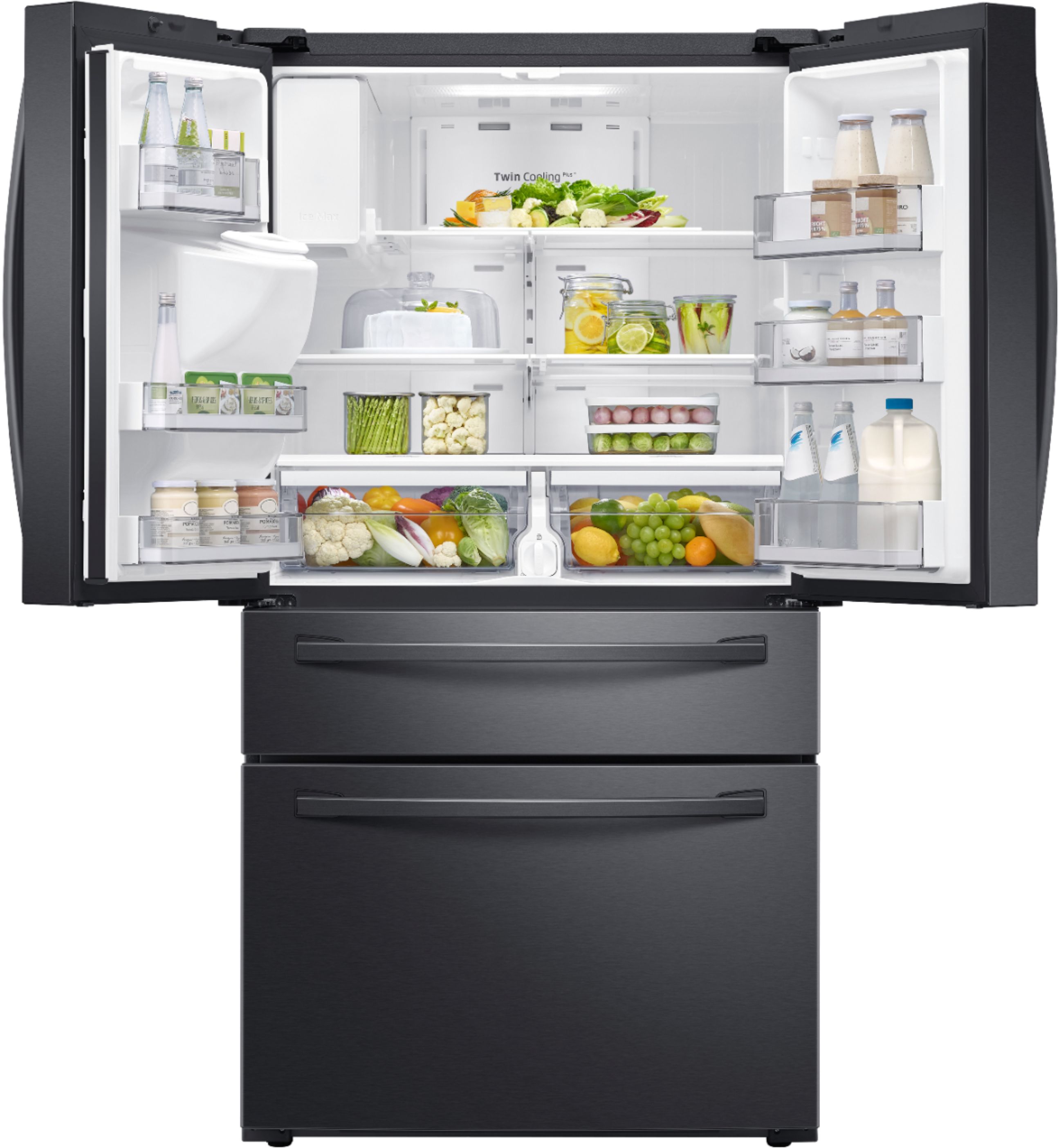 Best Buy Samsung 28 cu. ft. 4Door French Door Smart Refrigerator with