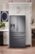 Alt View Zoom 23. Samsung - 28  cu. ft. 4-Door French Door Smart Refrigerator with FlexZone Drawer - Black Stainless Steel.