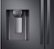 Alt View Zoom 4. Samsung - 28  cu. ft. 4-Door French Door Smart Refrigerator with FlexZone Drawer - Black Stainless Steel.