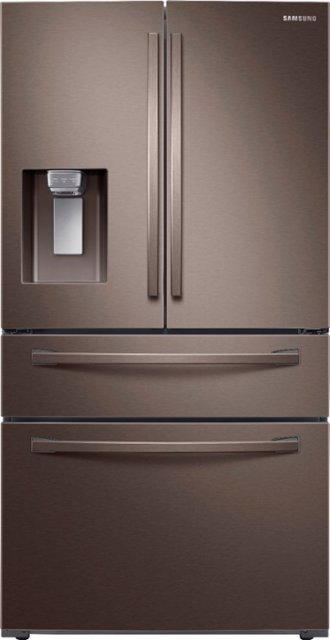 Samsung – 28 Cu. Ft. 4-Door French Door Refrigerator – Tuscan Stainless Steel