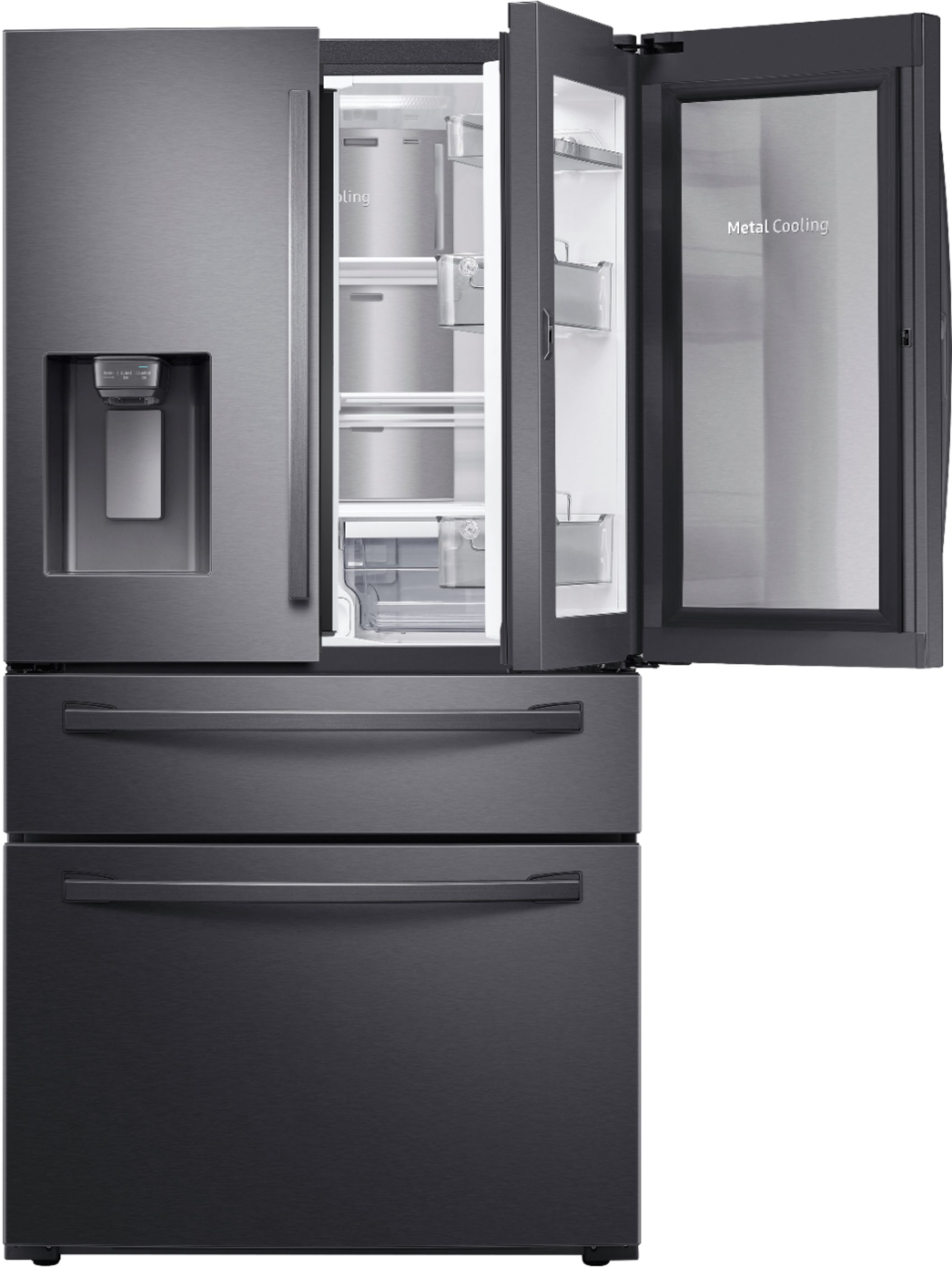 Samsung 27.8 cu. ft. 4Door French Door Smart Refrigerator with Food