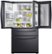 Alt View Zoom 1. Samsung - 27.8 cu. ft. 4-Door French Door Refrigerator with Food Showcase Fingerprint Resistant - Black stainless steel.