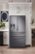 Alt View Zoom 28. Samsung - 27.8 cu. ft. 4-Door French Door Refrigerator with Food Showcase Fingerprint Resistant - Black stainless steel.