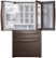 Alt View 2. Samsung - 27.8 Cu. Ft. 4-Door French Door Refrigerator with Food Showcase - Tuscan Stainless Steel.