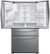 Alt View Zoom 2. Samsung - 22.6 cu. ft. 4-Door French Door Counter Depth Refrigerator with FlexZone Drawer - Stainless steel.
