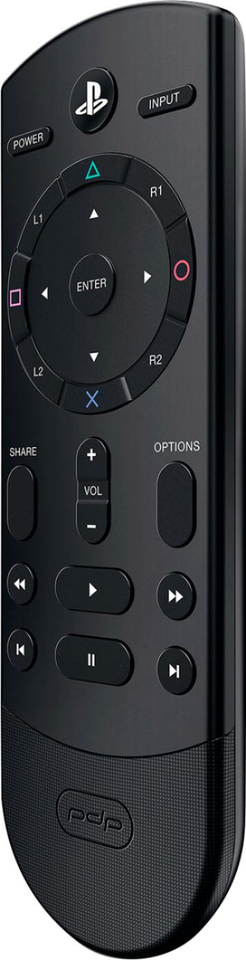 Best PDP Cloud Remote for Sony PlayStation Black 051-081-NA