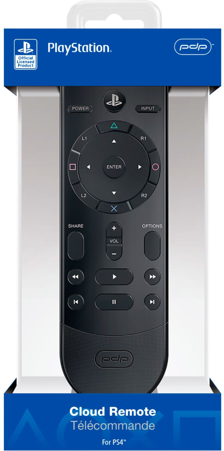 pdp cloud media remote for ps4