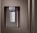 Alt View Zoom 4. Samsung - 22.6 Cu. Ft. 4-Door French Door Counter Depth Refrigerator - Tuscan stainless steel.