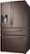 Left Zoom. Samsung - 22.6 Cu. Ft. 4-Door French Door Counter Depth Refrigerator - Tuscan stainless steel.