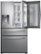 Alt View Zoom 13. Samsung - 22.4 cu. ft. 4-Door French Door Counter Depth Refrigerator with Food Showcase - Stainless steel.