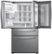 Alt View 2. Samsung - 22.4 cu. ft. 4-Door French Door Counter Depth Refrigerator with Food Showcase - Stainless Steel.