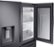 Alt View Zoom 19. Samsung - 22.4 cu. ft. 4-Door French Door Counter Depth Refrigerator with Food Showcase - Black stainless steel.