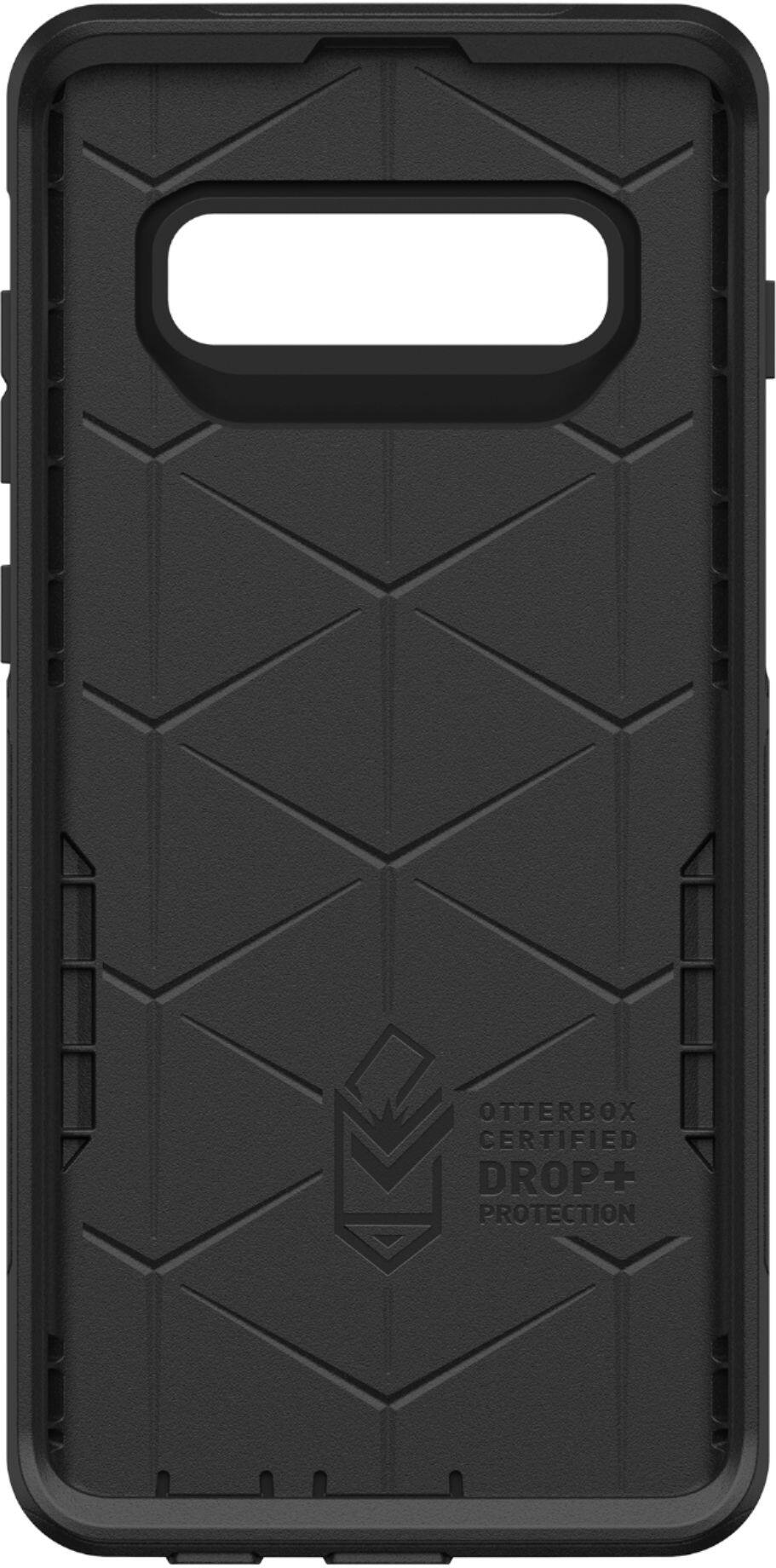 Alt View 3. OtterBox - Commuter Series Case for Samsung Galaxy S10+ - Black.