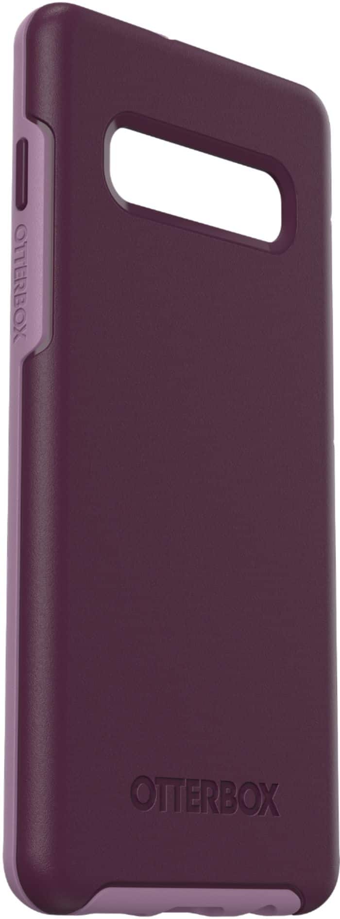 Angle. OtterBox - Symmetry Series Case for Samsung Galaxy S10+ - Tonic Violet.