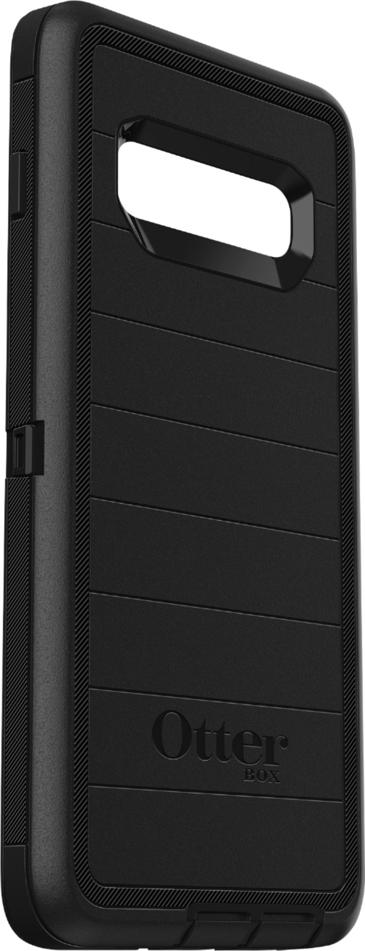 Angle View: OtterBox - Defender Series Pro Holster Case for Samsung Galaxy S10+ - Black