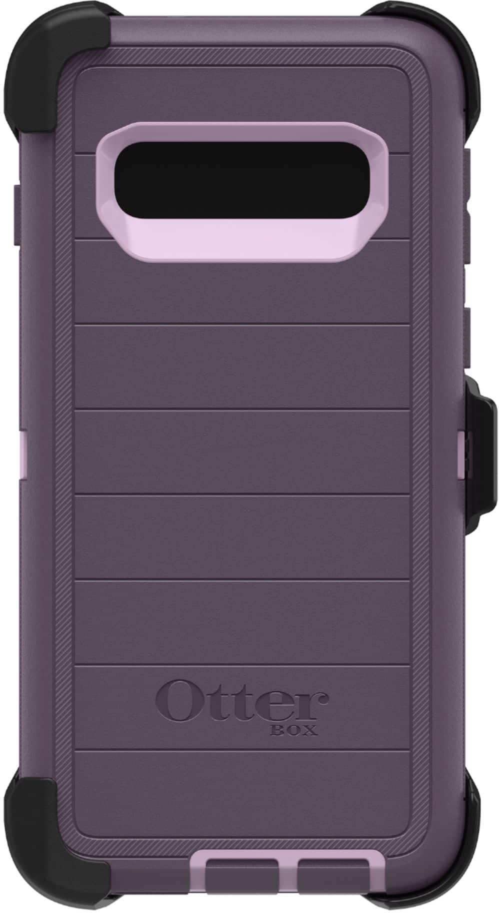 Best Buy Otterbox Defender Series Pro Holster Case For Samsung Galaxy S10 Purple 51933bbr