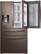 Alt View 11. Samsung - 22.4 Cu. Ft. 4-Door French Door Counter-Depth Refrigerator with Food Showcase - Tuscan Stainless Steel.