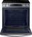 Alt View 11. Samsung - 5.8 Cu. Ft. Self-Cleaning Fingerprint Resistant Slide-In Electric Induction Convection Range - Black Stainless Steel.