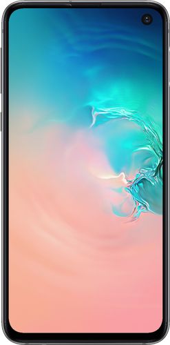 Samsung - Galaxy S10e with 128GB Memory Cell Phone (Unlocked) Prism - White