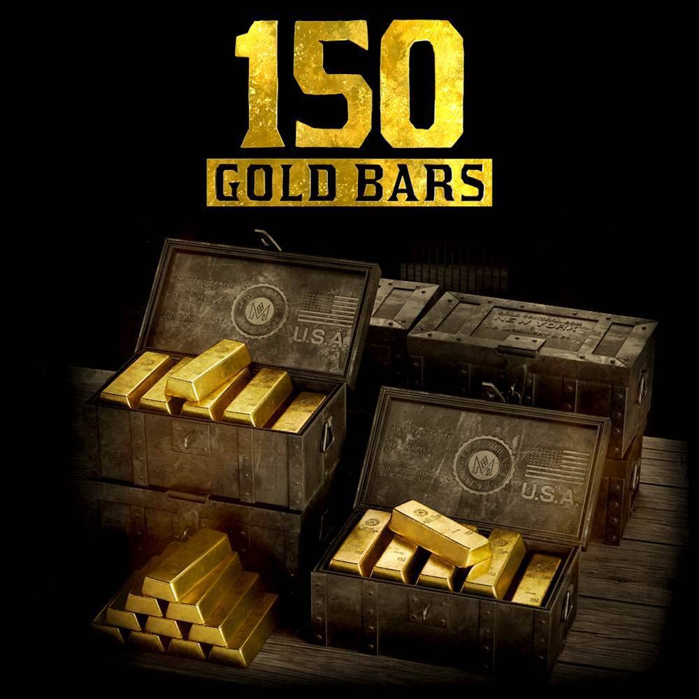 Front. Rockstar Games - Red Dead Redemption 2 150 Gold Bars - Multi.