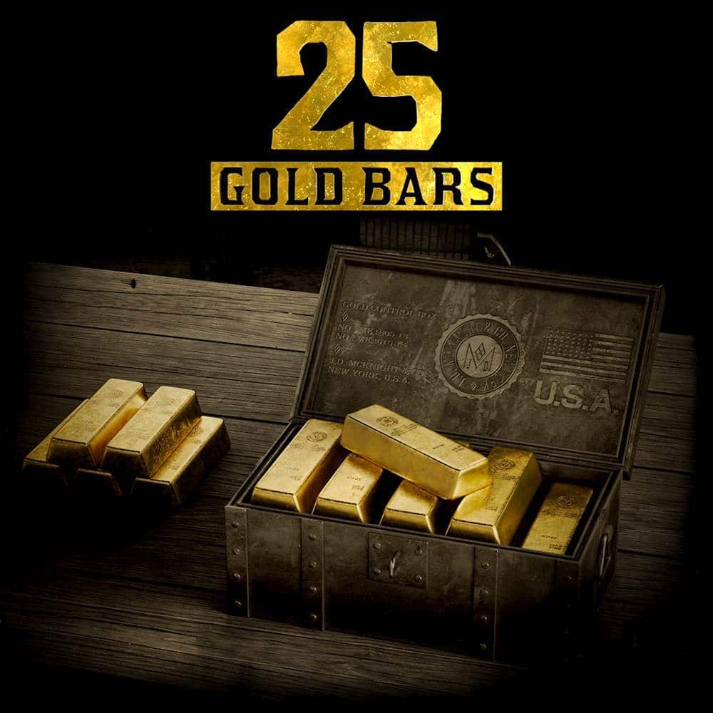 Red Dead Redemption 2 25 Gold Bars - Xbox One [Digital]