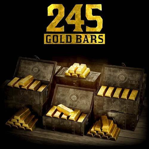 Red Dead Redemption 2 245 Gold Bars - PlayStation 4 [Digital]-Front_Standard 