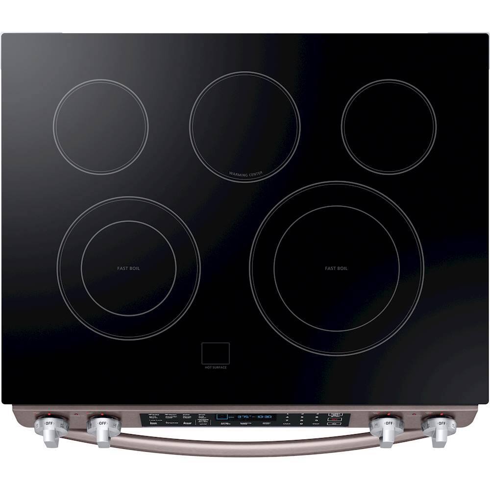 Best Buy Samsung 5.8 Cu. Ft. SelfCleaning SlideIn Electric