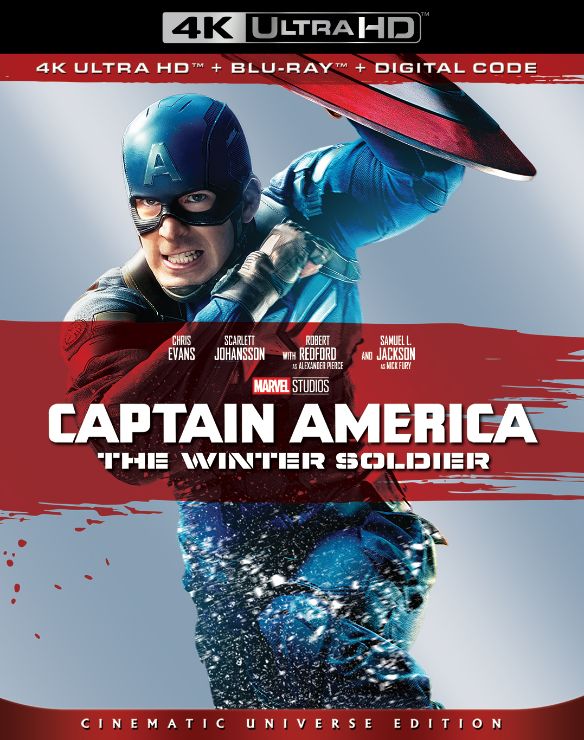 

Captain America: The Winter Soldier [Includes Digital Copy] [4K Ultra HD Blu-ray/Blu-ray] [2014]