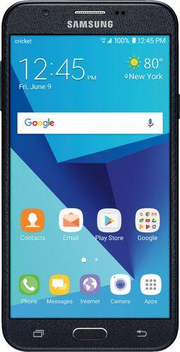 Cricket Wireless - Samsung Galaxy Halo with 16GB Memory Prepaid Cell Phone - Black