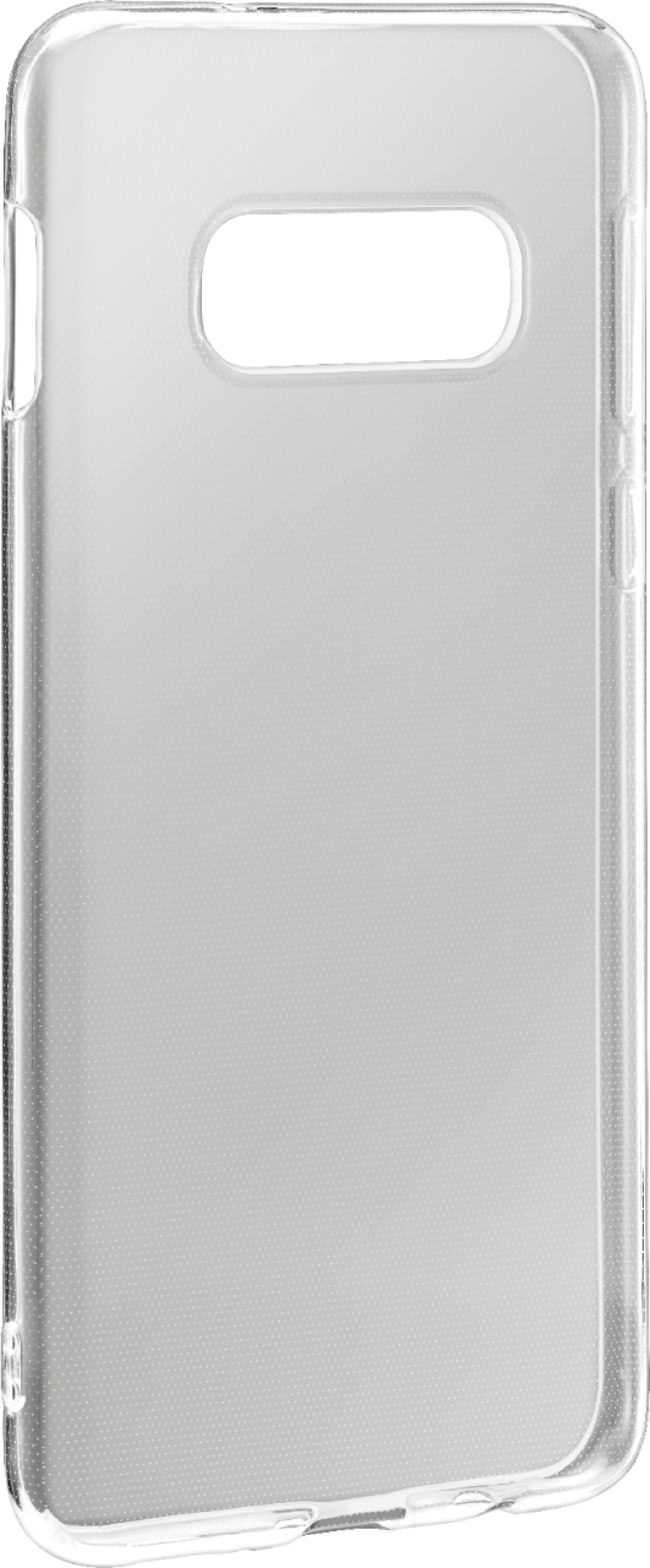 Angle View: Dynex™ - Case for Samsung Galaxy S10e - Transparent