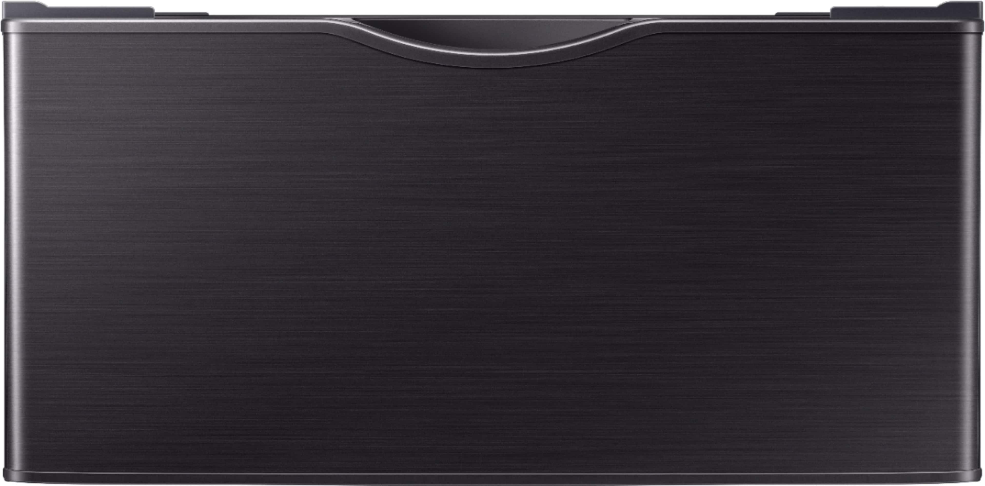 Alt View 16. Samsung - Washer/Dryer Laundry Pedestal with Storage Drawer - Brushed Black.