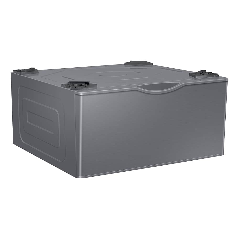 Alt View 15. Samsung - Washer/Dryer Laundry Pedestal with Storage Drawer - Platinum.