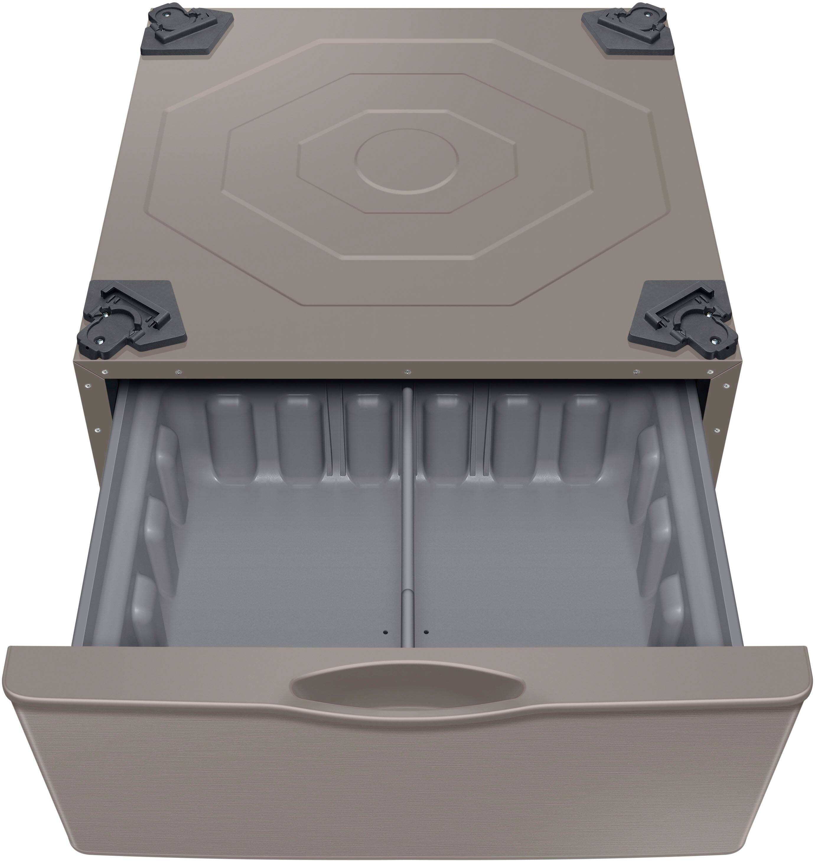 Alt View 13. Samsung - Washer/Dryer Laundry Pedestal with Storage Drawer - Champagne.