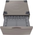 Alt View Zoom 11. Samsung - Washer/Dryer Laundry Pedestal with Storage Drawer - Champagne.