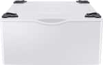 Samsung - Washer/Dryer Laundry Pedestal with Storage Drawer - White