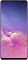 Samsung - Galaxy S10 with 128GB Memory Cell Phone (Unlocked) Prism Prism - Black - Front_Zoom