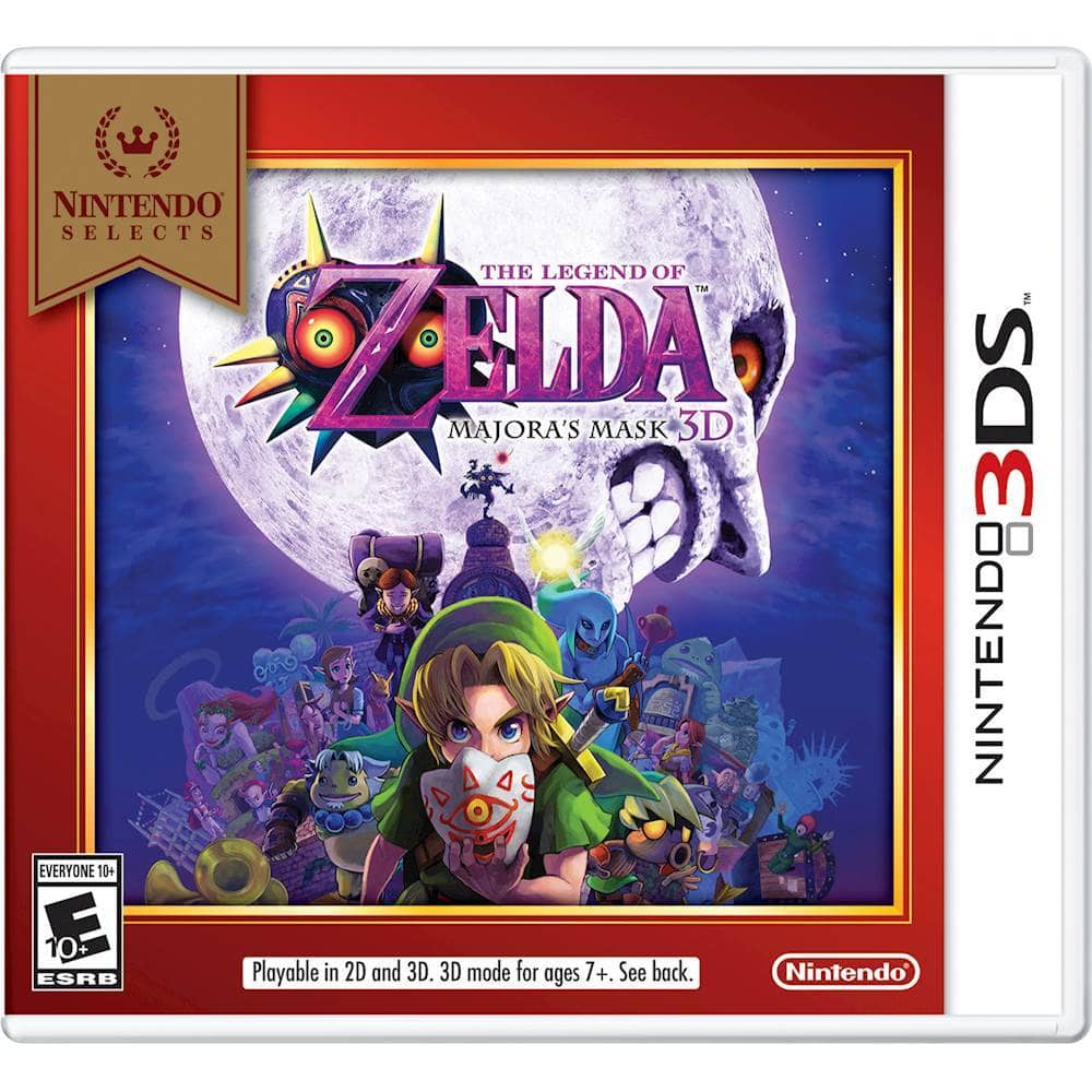 Front. Nintendo - Selects: The Legend of Zelda: Majora's Mask 3D.