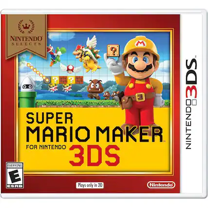 Front. Nintendo - Nintendo Selects: Super Mario Maker. - E (Everyone)
