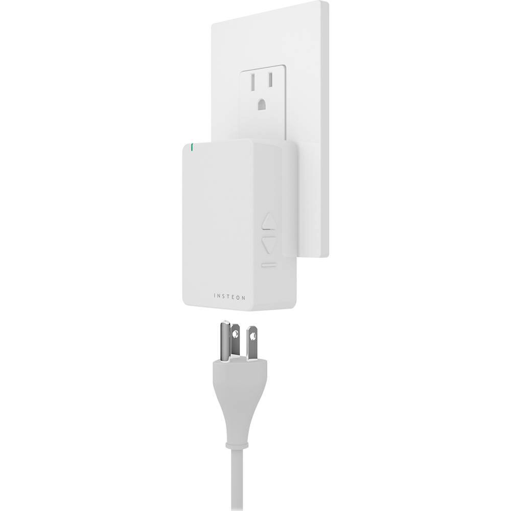 Alt View 14. Insteon - On/Off Plug with Smart Control - White.